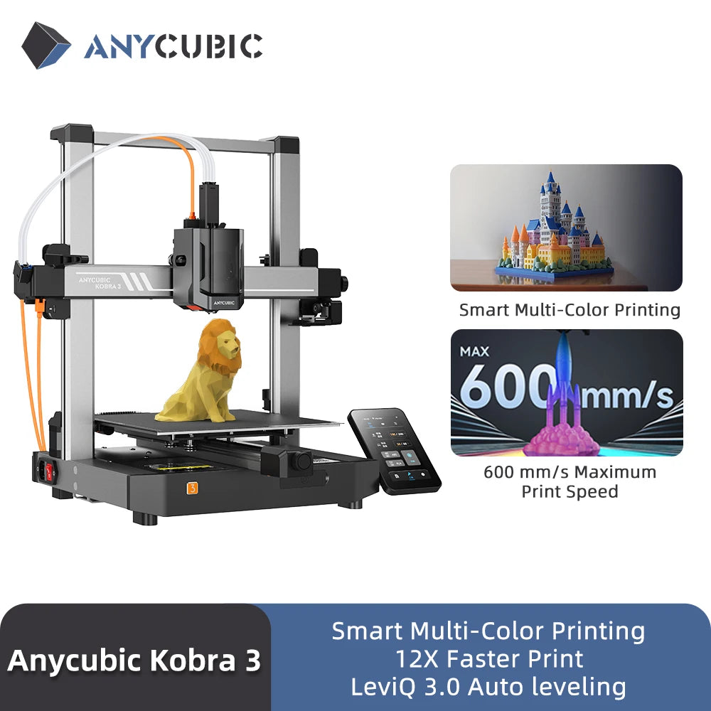 Impressora Anycubic FDM 3D Printers Kobra 2 Pro