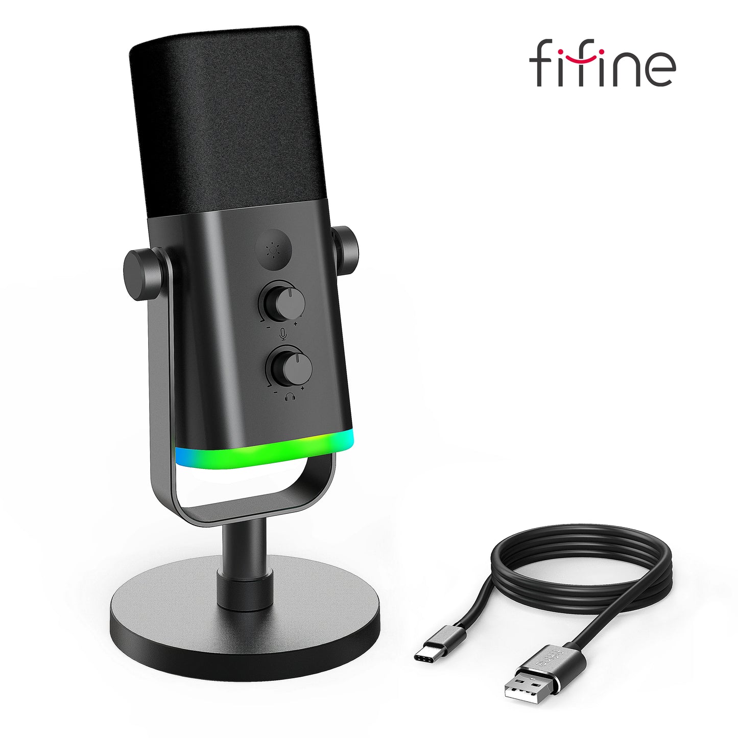 Microfone Dinâmico USB/XLR para PC