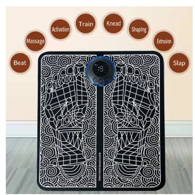 Massageador Elétrico De Pés Esteira Fisioterapia Músculo Cuidados Com A Saúde Relaxamento - ENVIO RAPIDO PARA TODO BRASIL