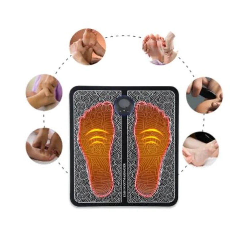 Massageador Elétrico De Pés Esteira Fisioterapia Músculo Cuidados Com A Saúde Relaxamento - ENVIO RAPIDO PARA TODO BRASIL