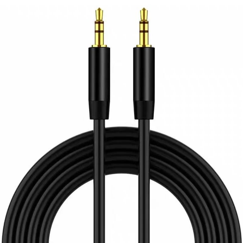 SKYTUR Cabo de Audio P2 x P2  Estereo Conecte seu Celular em uma Caixa de Som - ENVIO RAPIDO PARA TODO O BRASIL