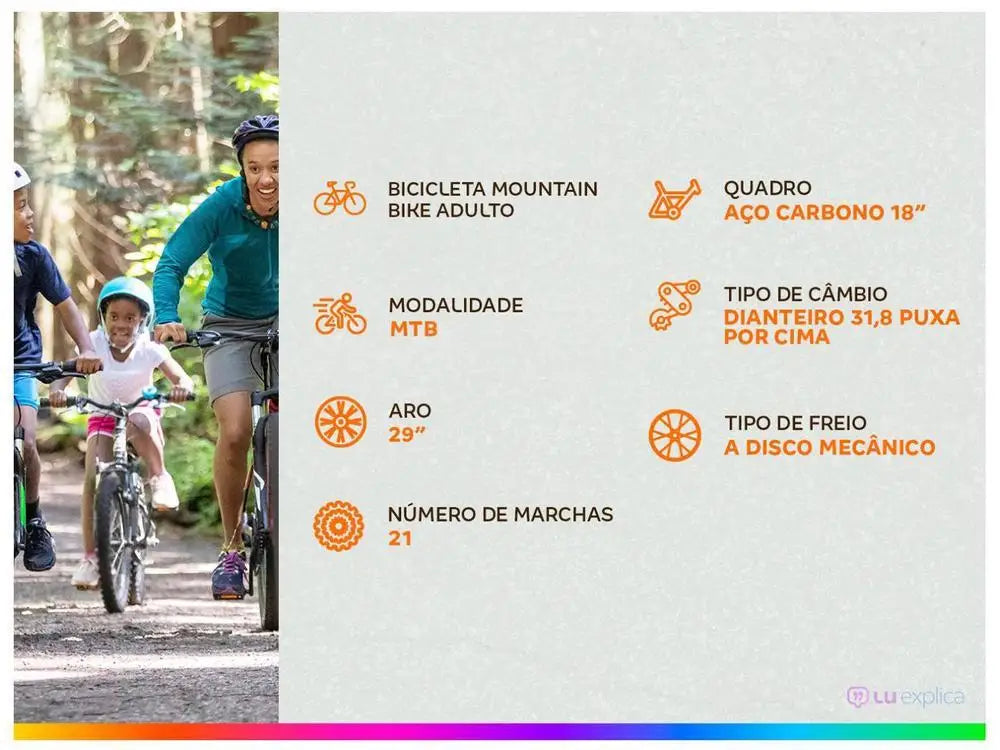 🚲 Bicicleta Aro 29 Colli Nantes – Aço Carbono