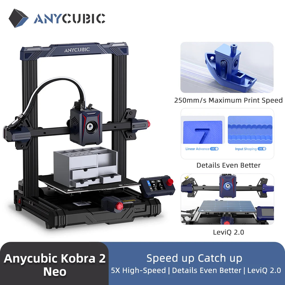 Impressora Anycubic FDM 3D Printers Kobra 2 Pro
