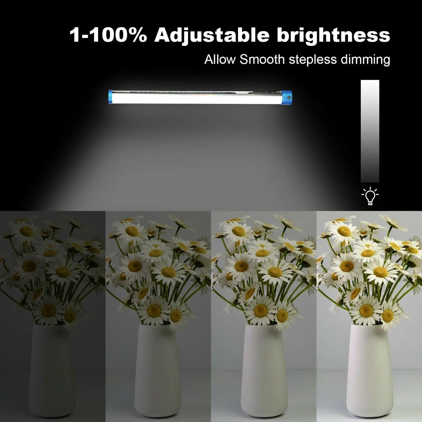 A Sokani X25 RGB LED Video Light